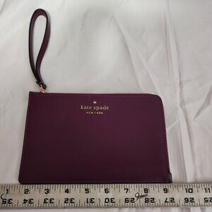 Kate Spade Plum Saffiano Leather Wristlet – Like New